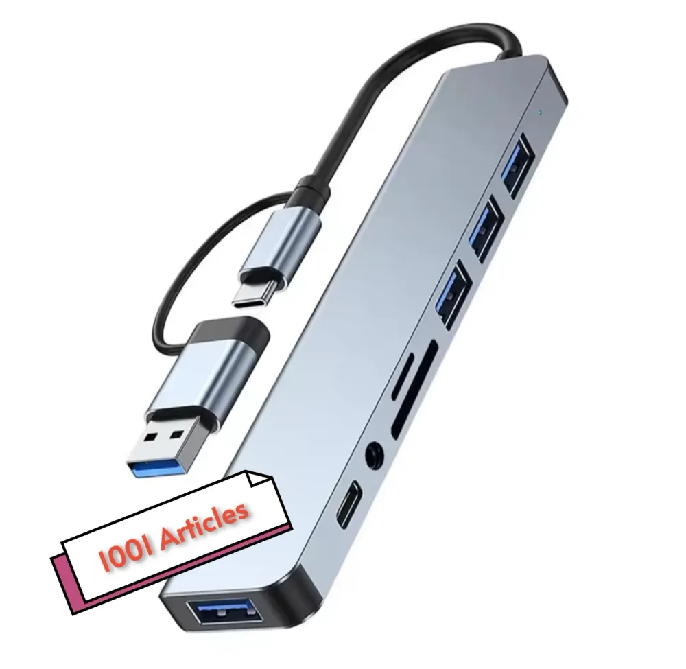 Adaptateur multi-ports / Station d'accueil HUB USB