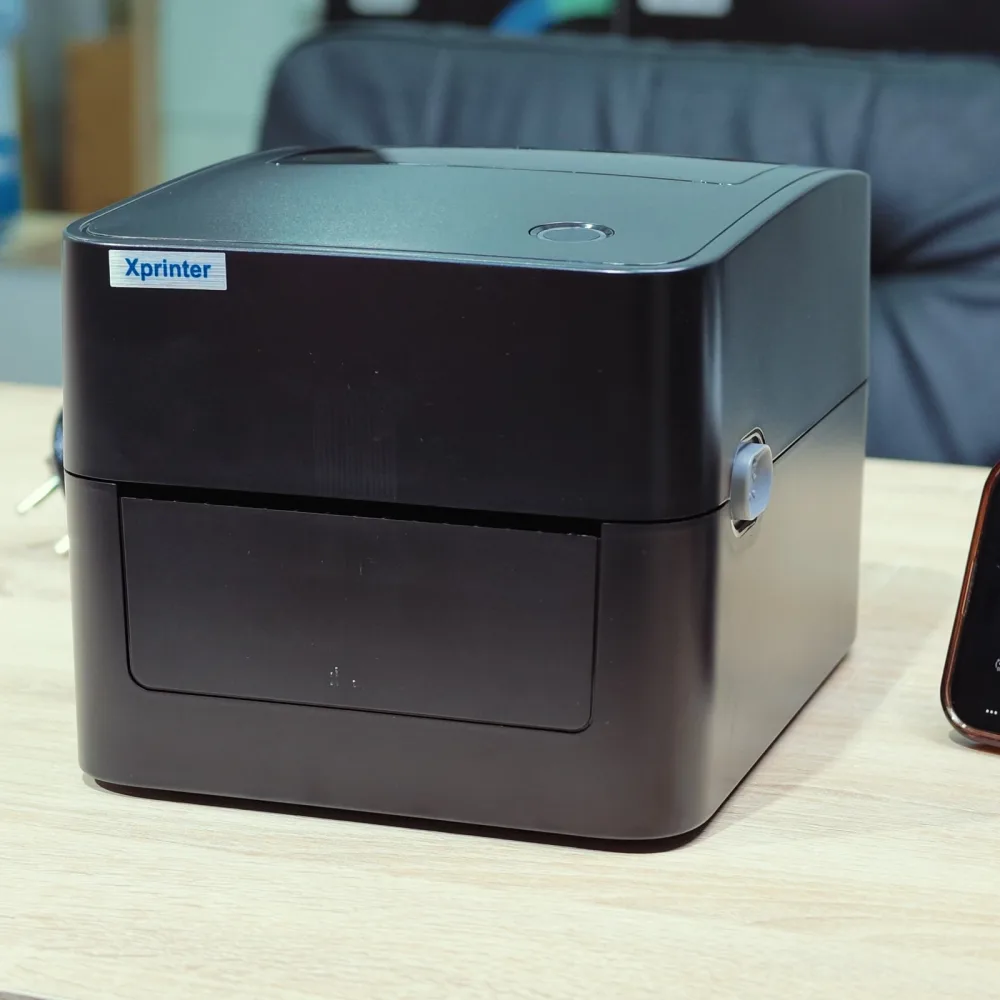 Xprinter XP-410B – Imprimante d'étiquettes thermique Bluetooth