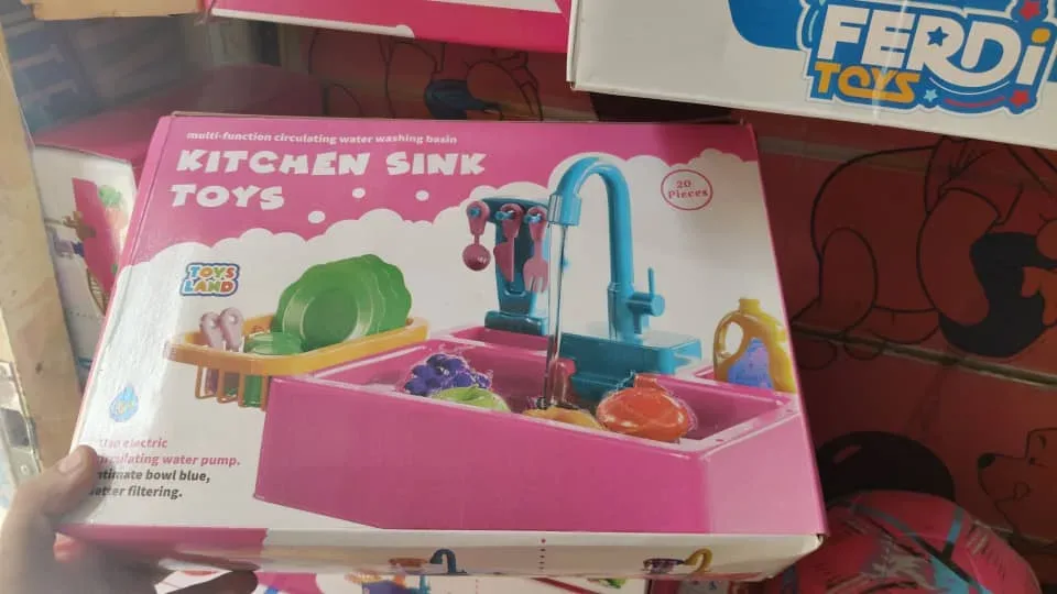Kitchen sink toys لعبة حوض مطبخ
