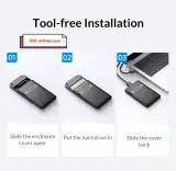 Boîtier Externe ORICO - SATA SSD / HDD 2.5