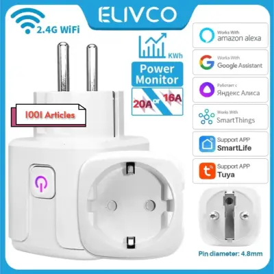 Prise connectée Smart Tuya WIFI / Zigbee Socket