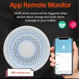 Sirène - alarme sonore de sécurité intelligente - Wifi - Zigbee Tuya Smart