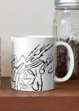 Mug Avatar The Last Airbender Sokka drawing