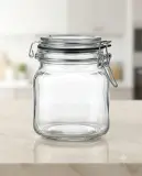 برطمان زجاجي مربع