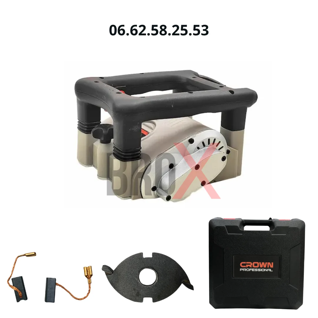 Raboteuse murale 850W CROWN CT13715-BMC