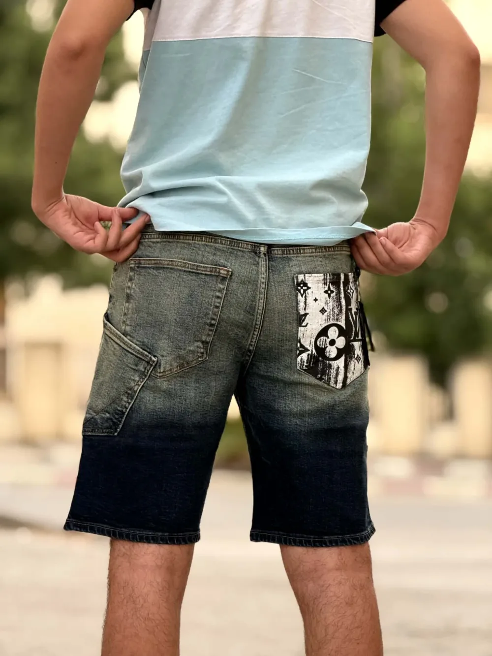 Shorts Louis Vuitton, la dernière tendance
