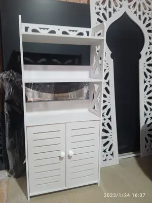 Tall Storage Cabinet with Decorative Arch CNC File