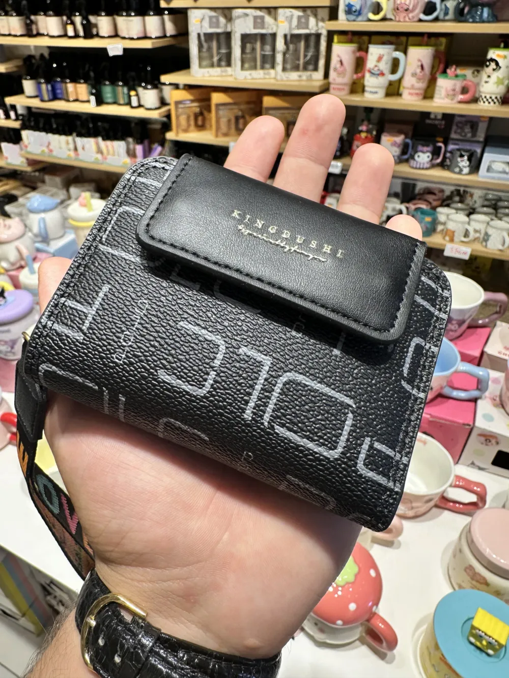 Portefeuille Compact Monogramme — Kingdushi