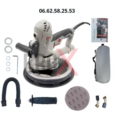 Ponceuse Rotative Orbital Murale 750W 180mm CROWN CT13609