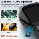 Loupe / Microscope portable numérique IPS 2.8 pouces, HD 1080p, zoom 100X.