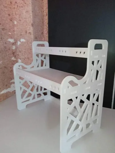Decorative Children Bench CNC File