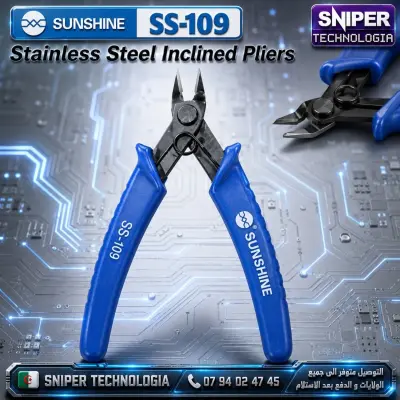 Stainless Steel Inclined Pliers SUNSHINE SS-109