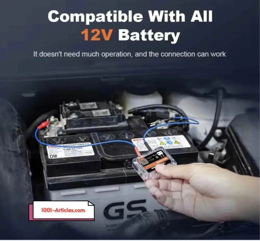 Module de Contrôle et de Surveillance de l'état de Batterie du Véhicule