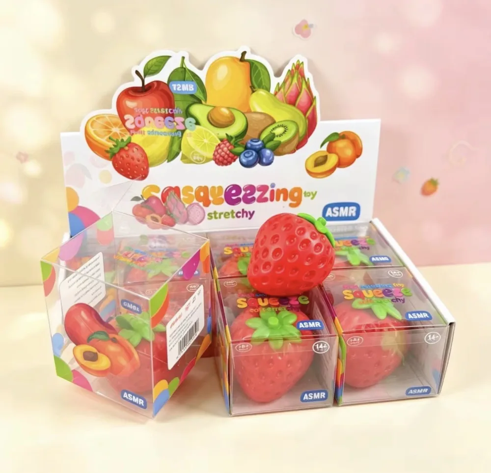 Strawberry crunch squishy