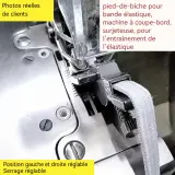 Pied de Biche Machine Surjeteuse Elastique