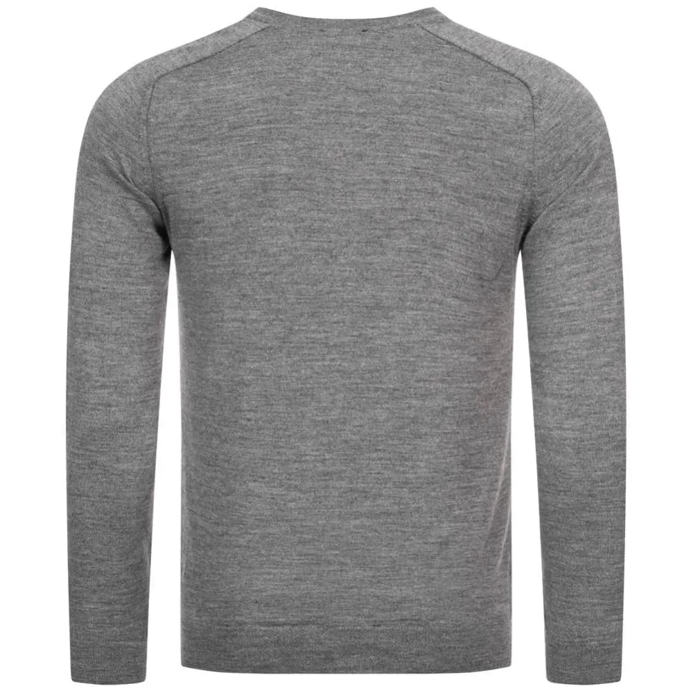 Pull BORIS BECKER  en Laine Gris