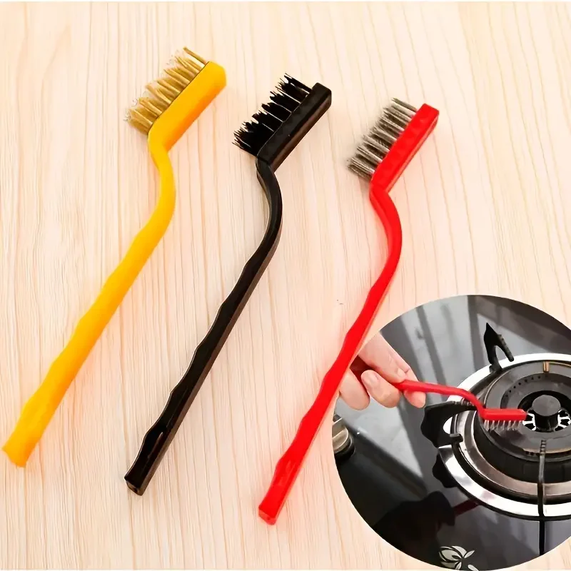 ensemble de 3 brosses métalliques de la marque Shili Tools.