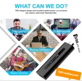 Smart StickTv, TV98 ATV, 5G, Android 14, 8K - Mini Clé TV, Google Tv, UltraHD.