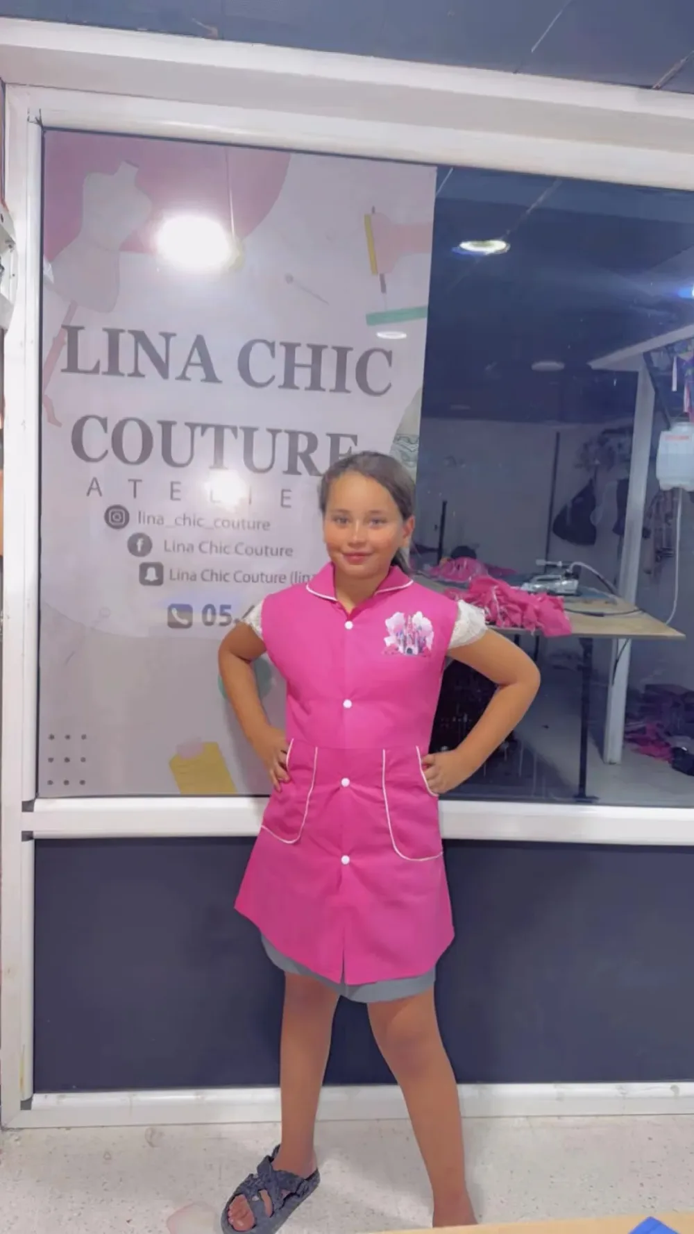 Tablier pour enfant fille