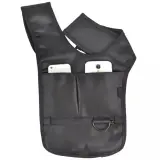 Sacoche sous-bras Anti-vol Multi-Poche Design Élégant Pour Voyage Quotidien