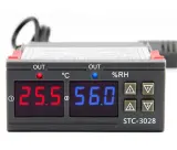 متحكم حرارة و رطوبة stc 3028