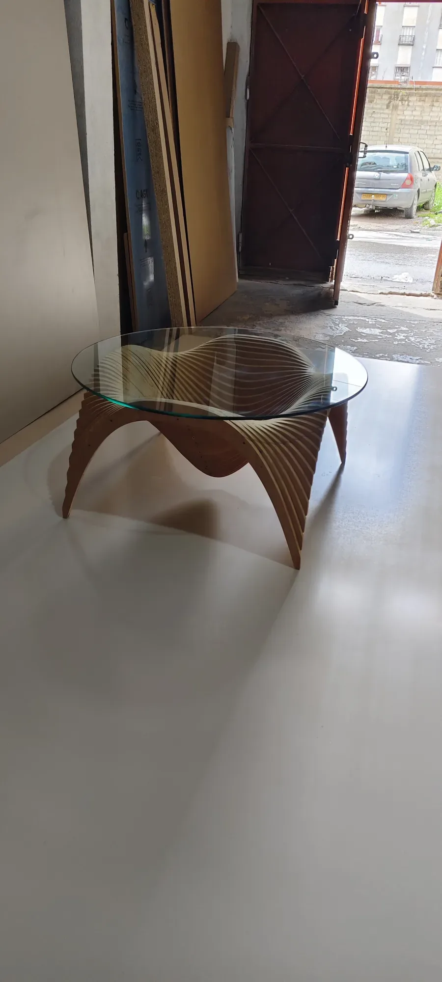 table basse paramétrique