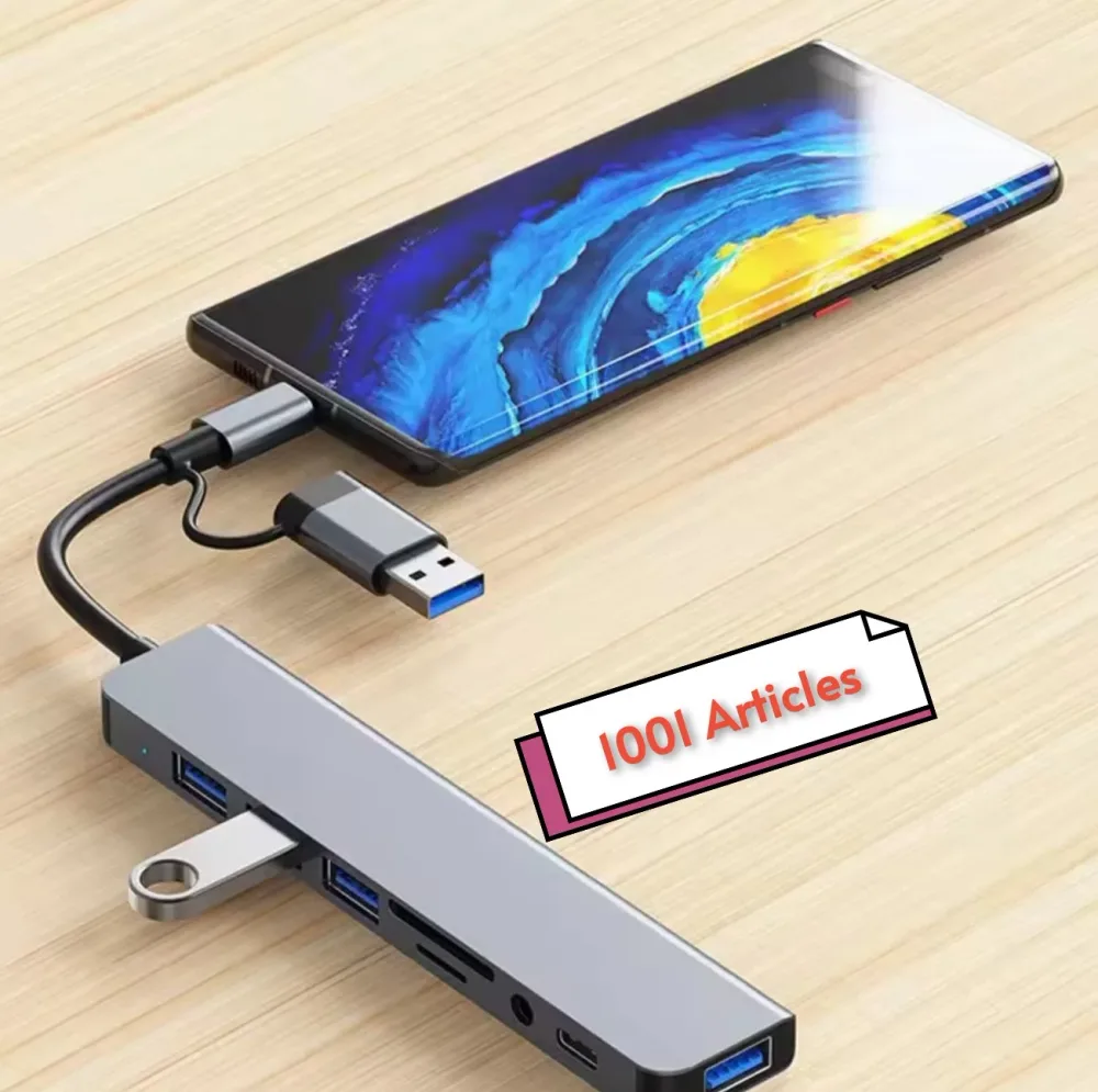 Adaptateur multi-ports / Station d'accueil HUB USB