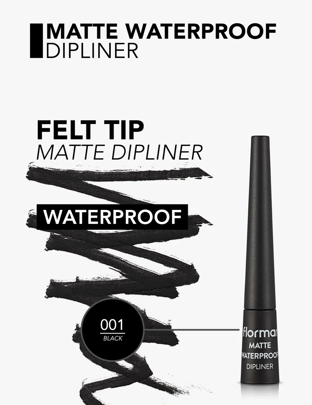 Vinyl Waterproof Dipliner Black