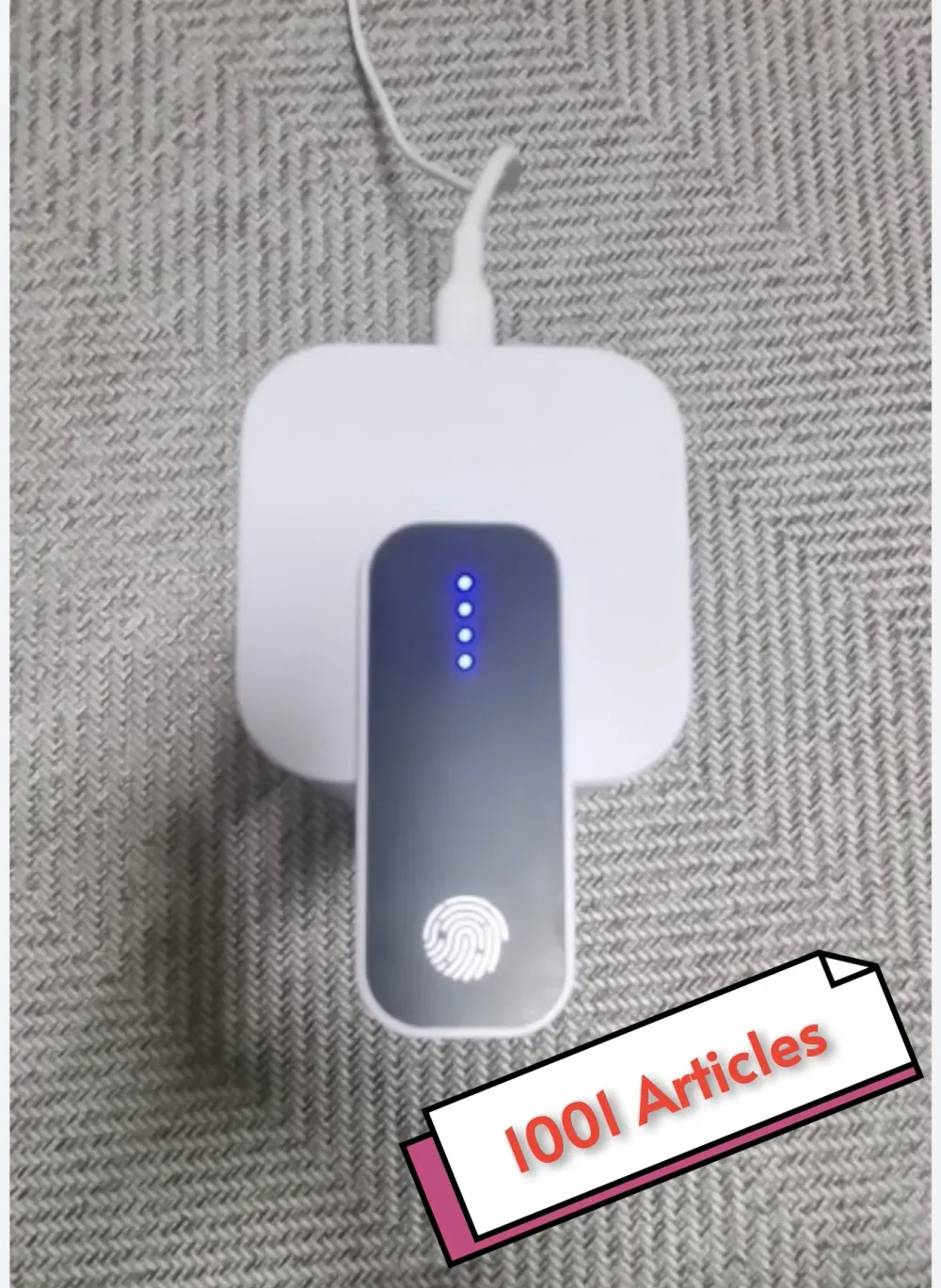 Distributeur sans contact de mousse de savon - rechargeable USB Type C