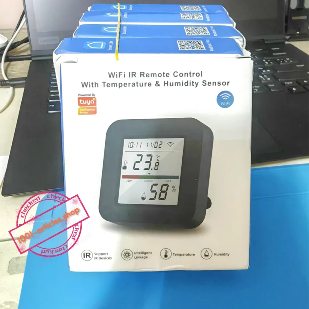 Tuya Smart IR Remote - Télécommande universelle connectée et hygromètre