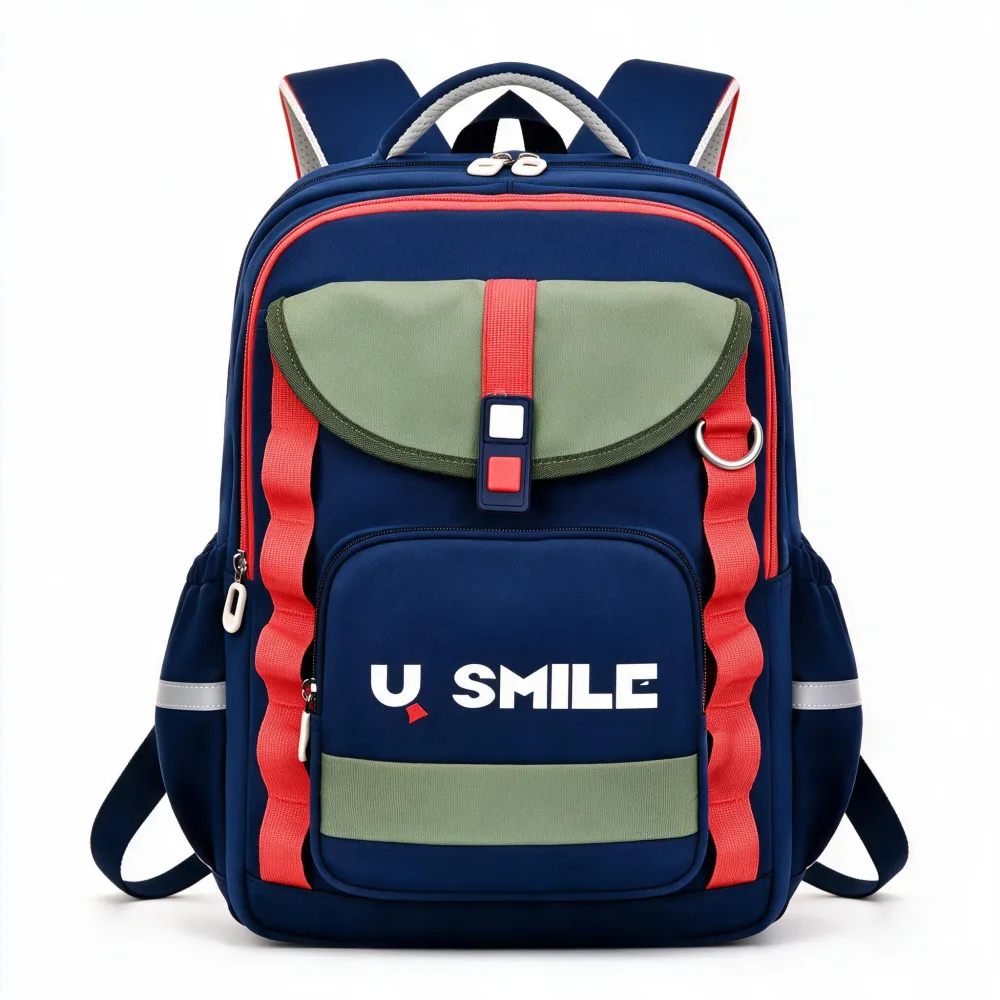 Sac à Dos Scolaire pour Enfnats U-Smile Rose SACKDS09RS - حقيبة مدرسية للأطفال