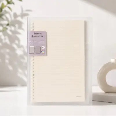 Transparent binder