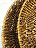 Paniers en Rotin Tressé – Lot de Corbeilles Décoratives