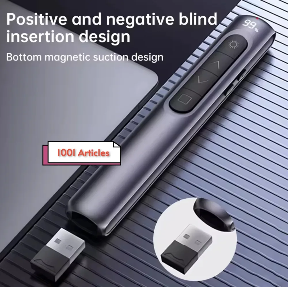 Stylo PowerPoint - Pointeur Laser Premium