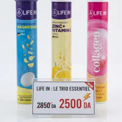 Le Trio Santé Life In pour une Vitalité Complète