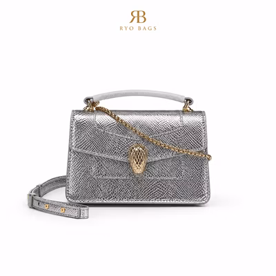 Sac Bvlgari Serpenti Silver