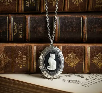cat locket