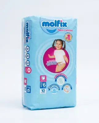 Molfix حفاظة كلوت 6-10