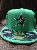 flat green cap