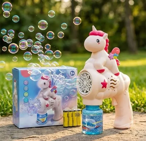Unicorn Bubble Gun Toys
