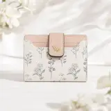 🌸 Petit Portefeuille Fleuri Multicolore