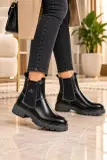 GANT – Chelsea Boots Femme en Cuir Noir