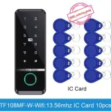 Clavier / Panneau de control d'accès - empreinte digitale - RFID - WiFi Tuya Smart.