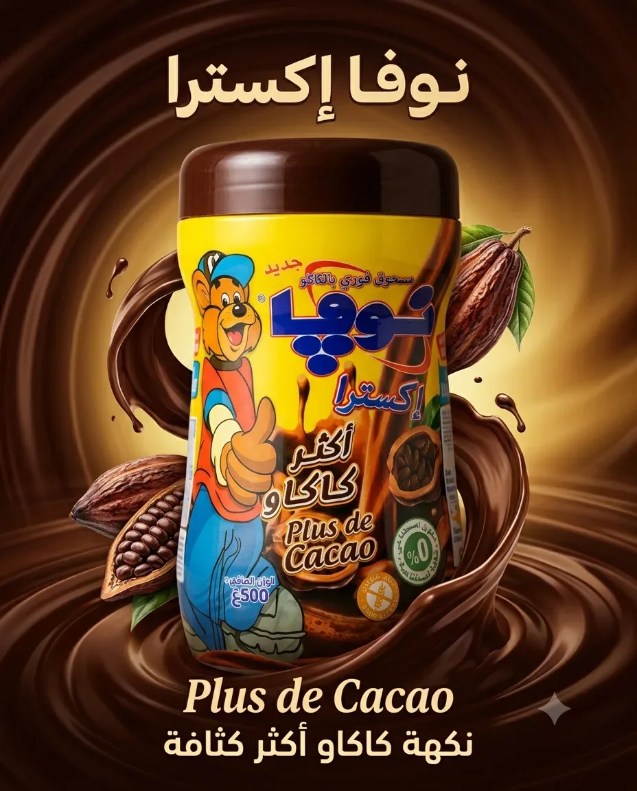 نوفا إكسترا مسحوق شوكولاتة 500غ