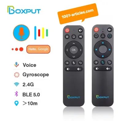 Télécommande Bluetooth Air Mouse 2.4GHz, BPR1S Plus, BoxTv, PC, Tablettes, Projecteur et TV Android