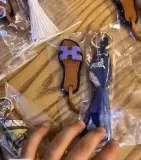 Porte-clés Pompon Sandale & Foulard hermes