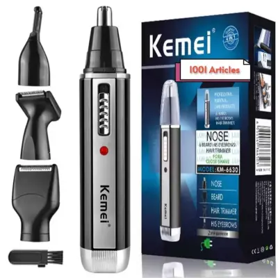 Tondeuse à barbe rechargeable Kemei 04 têtes