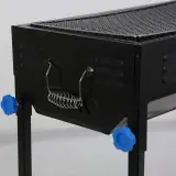 Grand Barbecue Portable Rectangulaire en acier inoxydable – شواية حجم كبير
