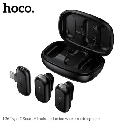 HOCO L26 Wireless Lavalier Microphone for USB-C