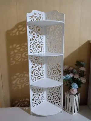 Decorative Corner Tower Shelf CNC File